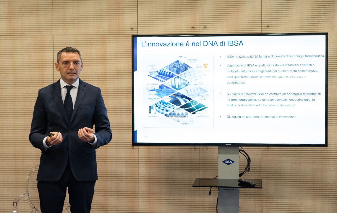 Luca Crippa, CEO & managing Director IBSA Farmaceutici